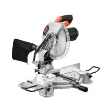 Compound Miter Saw 10-Inch Blade 15 Amp Motor 60-Tooth Corded Single Bevel 0-45°