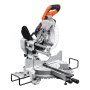 Sliding Compound Miter Saw 10-In Blade 15 Amp Motor Corded Double Bevel 60-Tooth