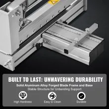 VEVOR Floor Cutter 330mm, Cuts Vinyl Plank, Laminate, Siding, 12mm Cutting Depth Effortless And Easy Cutting, Vinyl Plank Cutter for LVP, WPC, SPC, LVT, VCT, PVC, and More