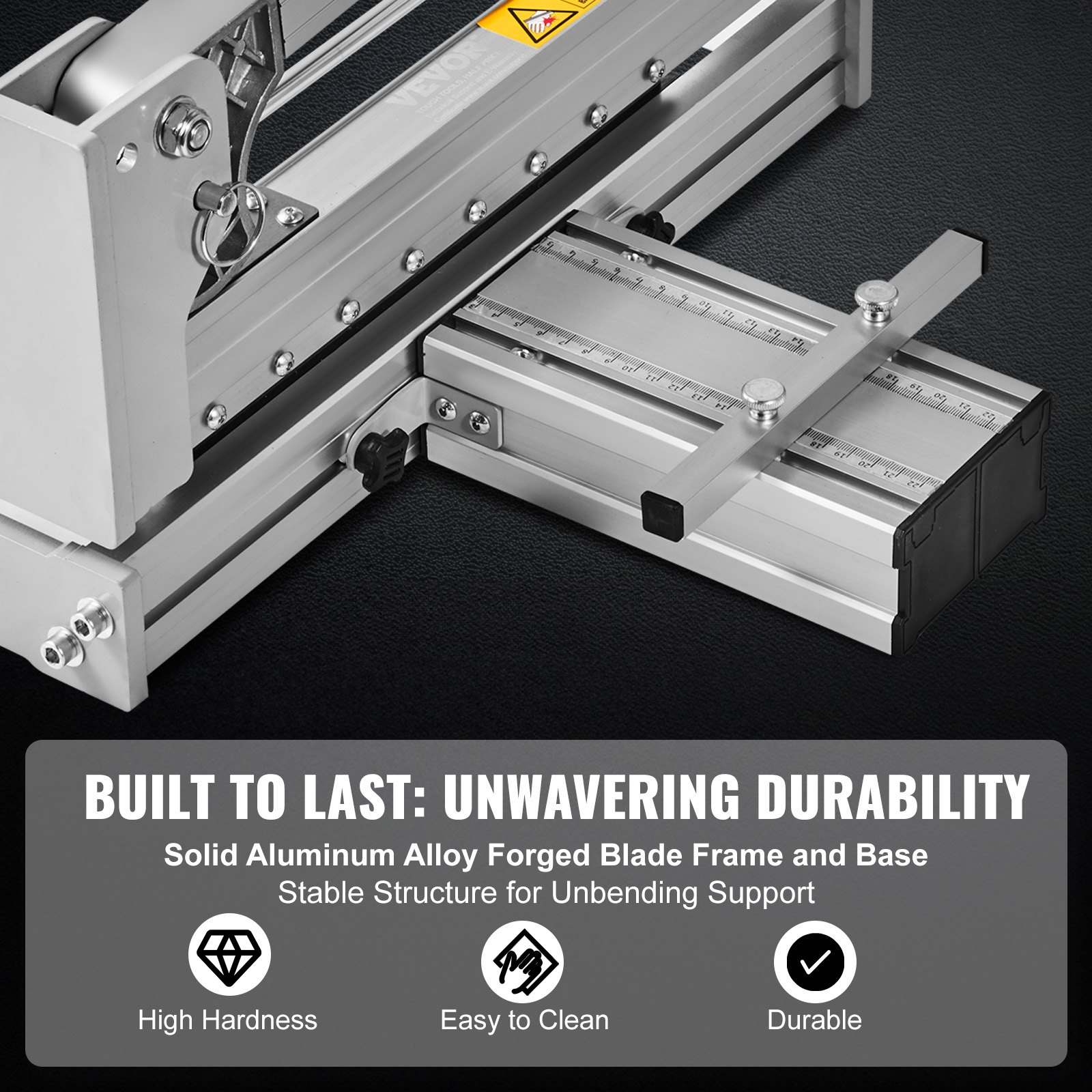 VEVOR Floor Cutter 330mm, Cuts Vinyl Plank, Laminate, Engineered Hardwood, Siding, 12mm Cutting Depth Effortless And Easy Cutting, Vinyl Plank Cutter for LVP, WPC, SPC, LVT, VCT, PVC, and More