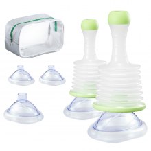 Choking Rescue Device Portable Airway Clear Anti Choking Suction Device 5 Masks