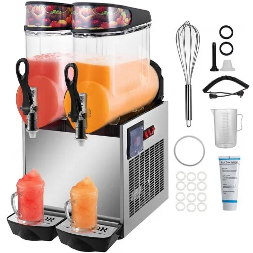 Double Bowl Frozen Daiquiri Machine For Sale Margarita Girl Double