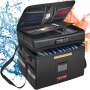 VEVOR Fireproof Document Box, Fireproof Document Bag with Lock 2000℉, Fireproof and Waterproof File Box 17.72x5.51x12.4 inch with Zipper & Handle, for Money, Documents, Jewelry and Passport
