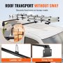 VEVOR Trailer Ladder Rack Van Roof Ladder Rack for Universal Truck Roofs