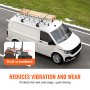 VEVOR Trailer Ladder Rack Van Roof Ladder Rack for Universal Truck Roofs