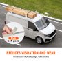 VEVOR Trailer Ladder Rack Van Roof Ladder Rack 600 lbs 56.7-63 inch Adjustable