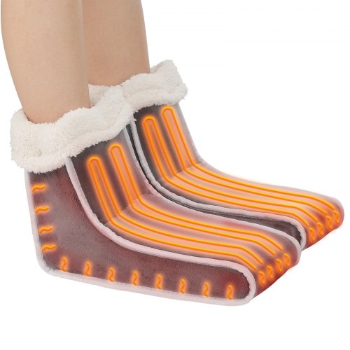 Heated Slippers Foot Warmer Electric Heated Boots Heating Slippers