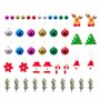 VEVOR 2 Pack 152.4 cm Artificial Cedar Topiary Tree Faux Plant UV Decor In/Outdoor