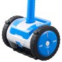 VEVOR Suction Pool Cleaner, Automatic Pool Vacuum Cleaner, Suction Side Automatic Pool Cleaner, Suction Vacuum Pool Sweeper with 2 Wheels, for In-ground Pool and Above-ground Pool Up to 20 x 40 ft