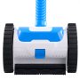 VEVOR Suction Pool Cleaner, Automatic Pool Vacuum Cleaner, Suction Side Automatic Pool Cleaner, Suction Vacuum Pool Sweeper with 2 Wheels, for In-ground Pool and Above-ground Pool Up to 20 x 40 ft