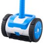 VEVOR Suction Pool Cleaner, Automatic Pool Vacuum Cleaner, Suction Side Automatic Pool Cleaner, Suction Vacuum Pool Sweeper with 2 Wheels, for In-ground Pool and Above-ground Pool Up to 20 x 40 ft