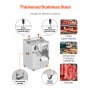 VEVOR Meat Grinder, 6.35 kg/Min Electric Meat Grinder, Slicer, Sausage Stuffer with Blade, Grinding Plate, Sausage Maker, Stainless Steel Meat Mincer Cabinet for Slice Shred Dice, Restaurant Butcher