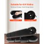 VEVOR Portable Composite Carbon Fiber 4/4 Full Size Violin Case Carrying Bag