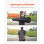 VEVOR Portable Composite Carbon Fiber 4/4 Full Size Violin Case Carrying Bag