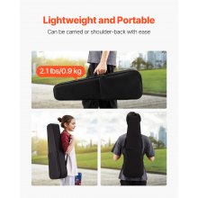 Portable Nylon Fabric 4/4 Full Size Violin Case Anti-Scratch Travel Carrying Bag