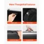 Portable Composite Carbon Fiber 4/4 Full Size Violin Case Oblong Carrying Bag