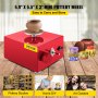 VEVOR 0-2000 RPM keramikkhjul, 30 W mini keramisk hjul, justerbar hastighet DIY leiremaskiner, elektriske skulptursett med 3 platespillere og 16 stk verktøy for kunsthåndverksarbeid, støping av gave og hjemme-DIY