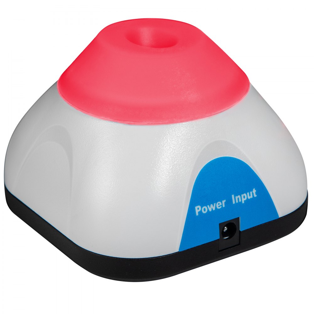 VEVOR Vortex Mixer, 3000RPM Mini Vortex Mixer Shaker, Touch Function Scientific Lab Vortex Shaker, Mix Up to 50ML, 6mm Orbital Diameter for Test Tube, Nail Polish, Eyelash Adhesives, Paint