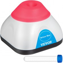 VEVOR Vortex Mixer, 3000 RPM Mini Vortex Mixer Shaker, Touch Function Scientific Lab Vortex Shaker, Sekoitus jopa 50 ml, 6 mm kiertohalkaisija koeputkeen, Tatuointimuste, kynsilakka, ripsien liimat, maali
