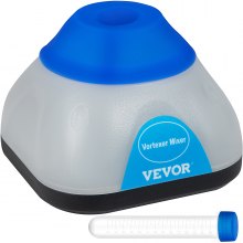 VEVOR Vortex Mixer, 3000rpm Mini Vortex Mixer Shaker, Touch Function Scientific Lab Vortex Shaker, Mix Up to 50ml, 6mm Orbital Diameter for Test Tube, Tattoo Ink, Nail Polish, Eyelash Adhesives, Paint