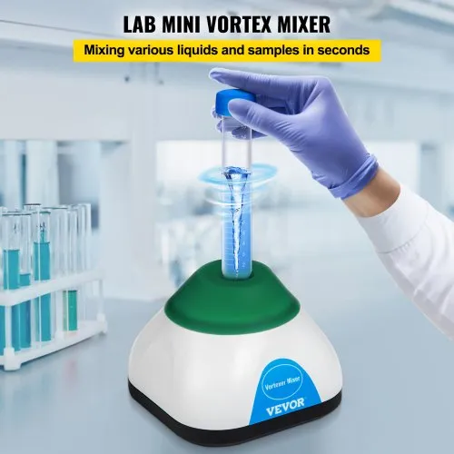 Mini Vortex-verfmixer, laboratoriumroerders, tattoo-verfmixers voor laboratoria, schilders, manicuresalons, tattoo-artiesten en amateurs (Color : Black