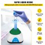 VEVOR Vortex Mixer, 6000rpm Mini Vortex Mixer Shaker Touch Function USB Charging Vortex Shaker, Mix Up to 50ML 6mm Orbital Diameter for Paint Tattoo Ink Test Tube Nail Polish, Test Tube Included