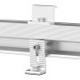 Montážní konzole pro solární panely VEVOR, sada pro montáž solárního panelu s mini lištami 10 x 4", 4 koncovými svorkami a 6 mírnými svorkami, konzole pro montáž solárních panelů na kovovou střechu, betonovou střechu, dřevěnou střechu a taškovou střechu