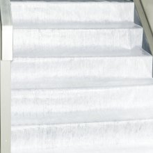 VEVOR Carpet Protection Film, 39" x 100' Floor and Surface Shield, Easy to Cut Simple Installation, Fiber Fabric Car Mat Protection Film Roll for Construction & Renovation,White