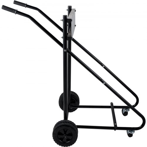 VEVOR Boat Motor Stand, 350 LBS Outboard Motor Carrier, 160 KG Outboard Engine Stand, Six Wheels Boat Motor Dolly, Heavy Duty Multi Purposed Portable Boat Motor for Motor Repair, Maintenance, Storage