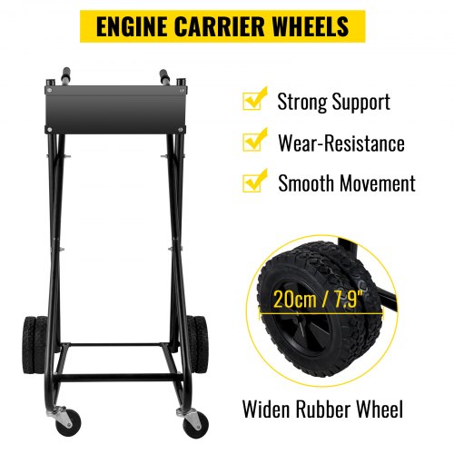 VEVOR Boat Motor Stand, 350 LBS Outboard Motor Carrier, 160 KG