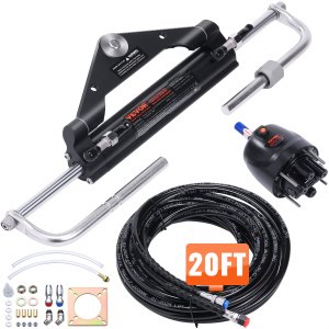Verrou Direction Hydraulique Hors-bord 10,2 Cm – ABS, Anti-corrosion, Facile à Poser, Sécurise Le Moteur Au Remorquage