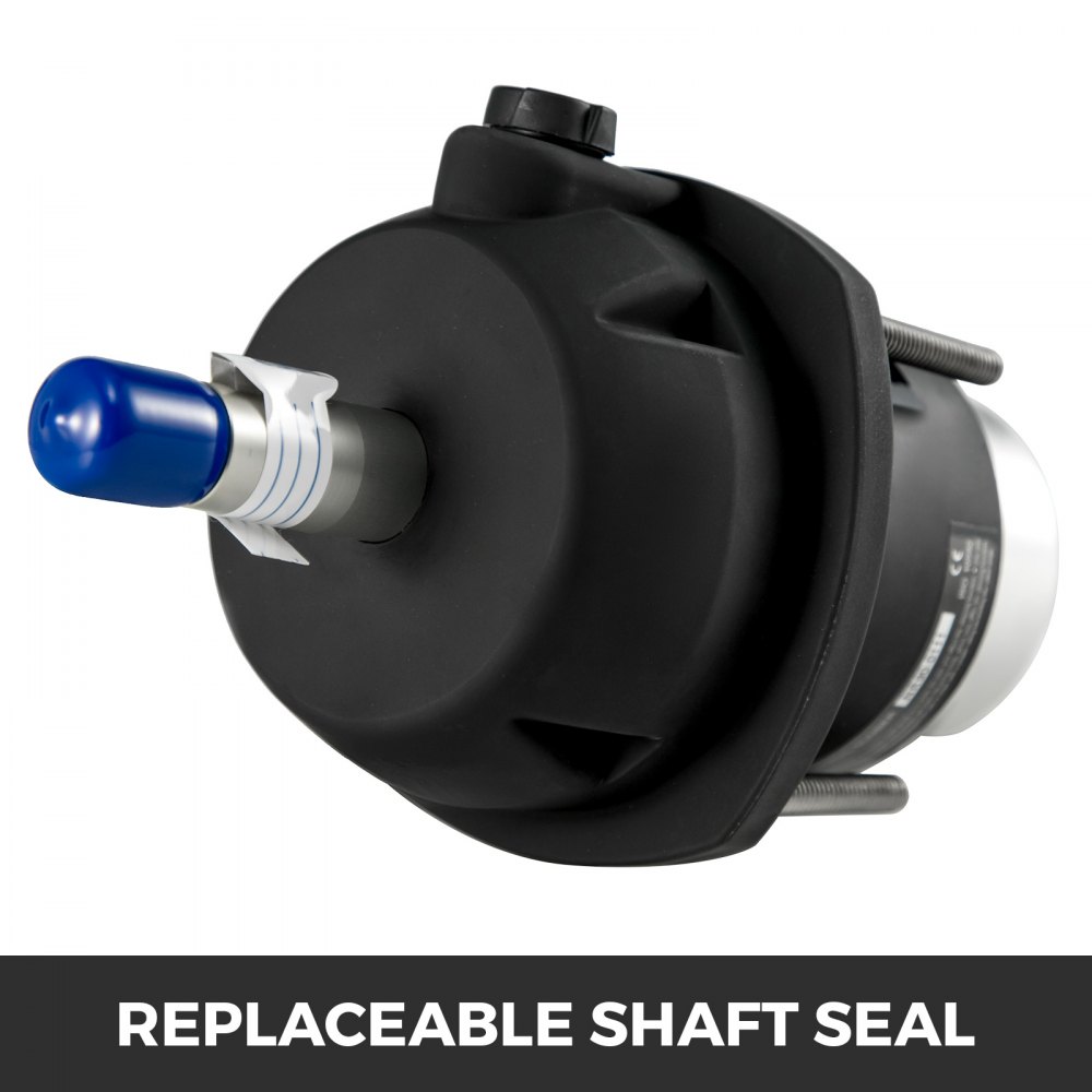 VEVOR Hydraulic Outboard Steering Kit, 90HP, Marine Boat Hydraulic Steering System, with Helm Pump Two-Way Lock Cylinder and 20 Feet Hydraulic Steering Hose, for Single Station Single-Engine Boats