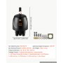 VEVOR Hydraulic Steering Helm Pump 150 HP Outboard Hydraulic Pump for Boats, Marine Boat Steering System, 2.5 MPa Max Work Pressure, Aluminum Alloy Housing, Built-in Lock Valve, Replaceable Shaft Seal