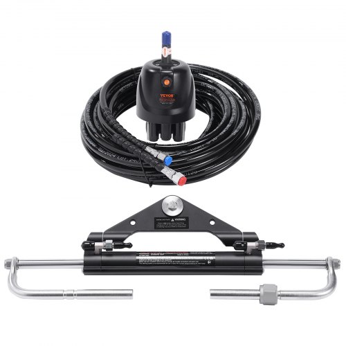 150HP Hydraulic Outboard Steering Kit with Front Mount HC4645H 150HP Hydraulic Outboard Steering Kit with Front Mount HC4645H