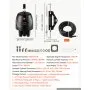 VEVOR Hydraulic Steering Kit 150HP Hydraulic Outboard Steering System 7.32m, Marine Boat Steering System, 2.5 MPa Helm Pump, Two-Way Lock Cylinder, 7.32 m High-Strength Hoses, for Single-Engine Use