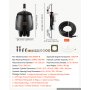 VEVOR Hydraulic Steering Kit 300HP Hydraulic Outboard Steering System 7.92m, Marine Boat Steering System, 2.5 MPa Helm Pump, Two-Way Lock Cylinder, 7.92 m High-Strength Hoses, for Single-Engine Use
