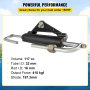 VEVOR HC4645H Front Mount Hydraulic Outboard Steering Cylinder Ram Up To 150HP
