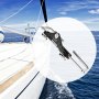 VEVOR Hydraulic Steering Cylinder HC4645H Front Mount Hydraulic Outboard Marine Steering Cylinder Suit for Up to 150HP Boats Steering,hydraulic steering