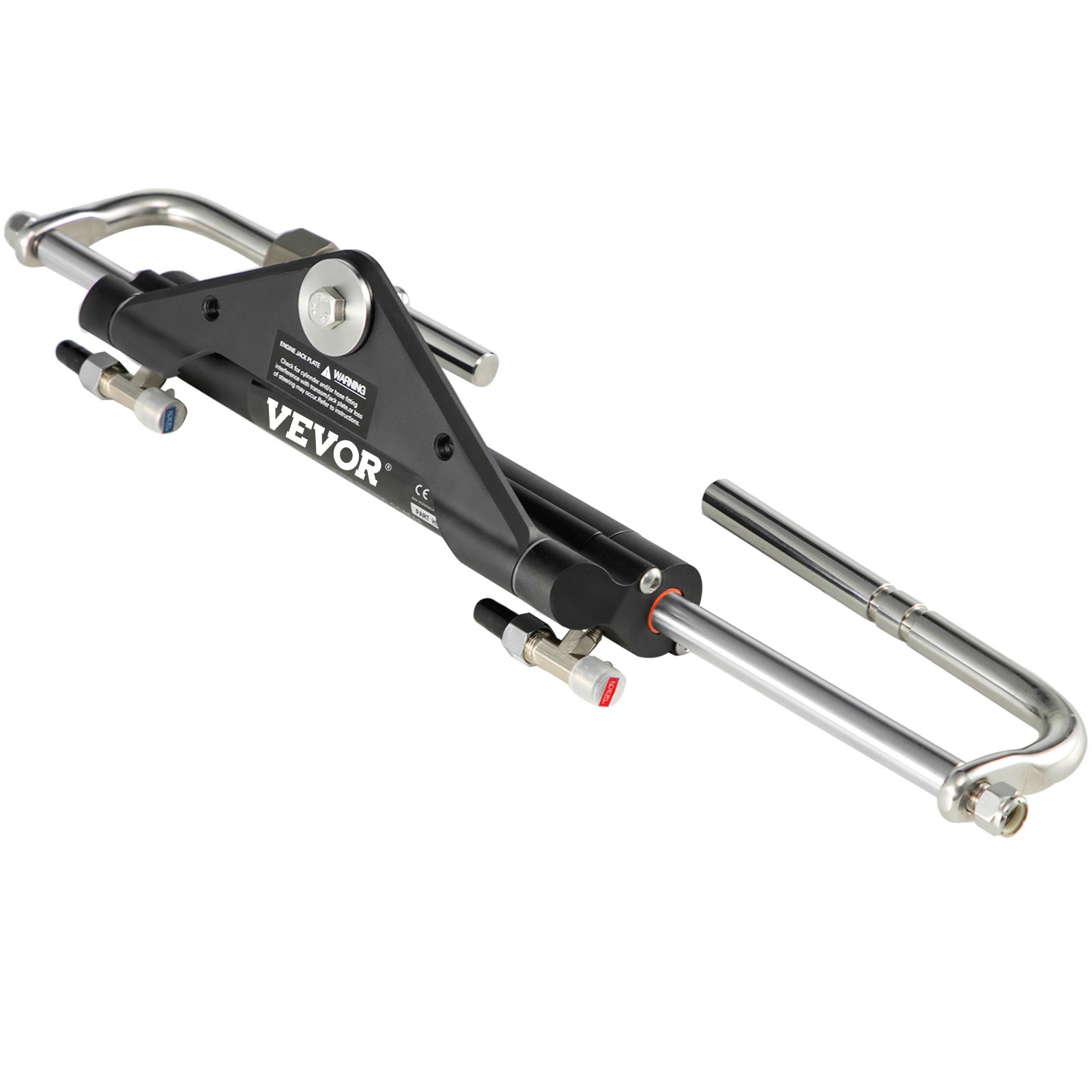 VEVOR Hydraulic Steering Cylinder HC4645H Front Mount Hydraulic Outboard Marine Steering Cylinder Suit for Up to 150HP Boats Steering,hydraulic steering