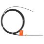 VEVOR Boat Steering Cable, 17 Feet Outboard Marine Rotary Steering Cable, 1/2 Ton High Tensile Strength, Replacement Steering Cable Compatible with Most Single-Station Outboard Steering Systems