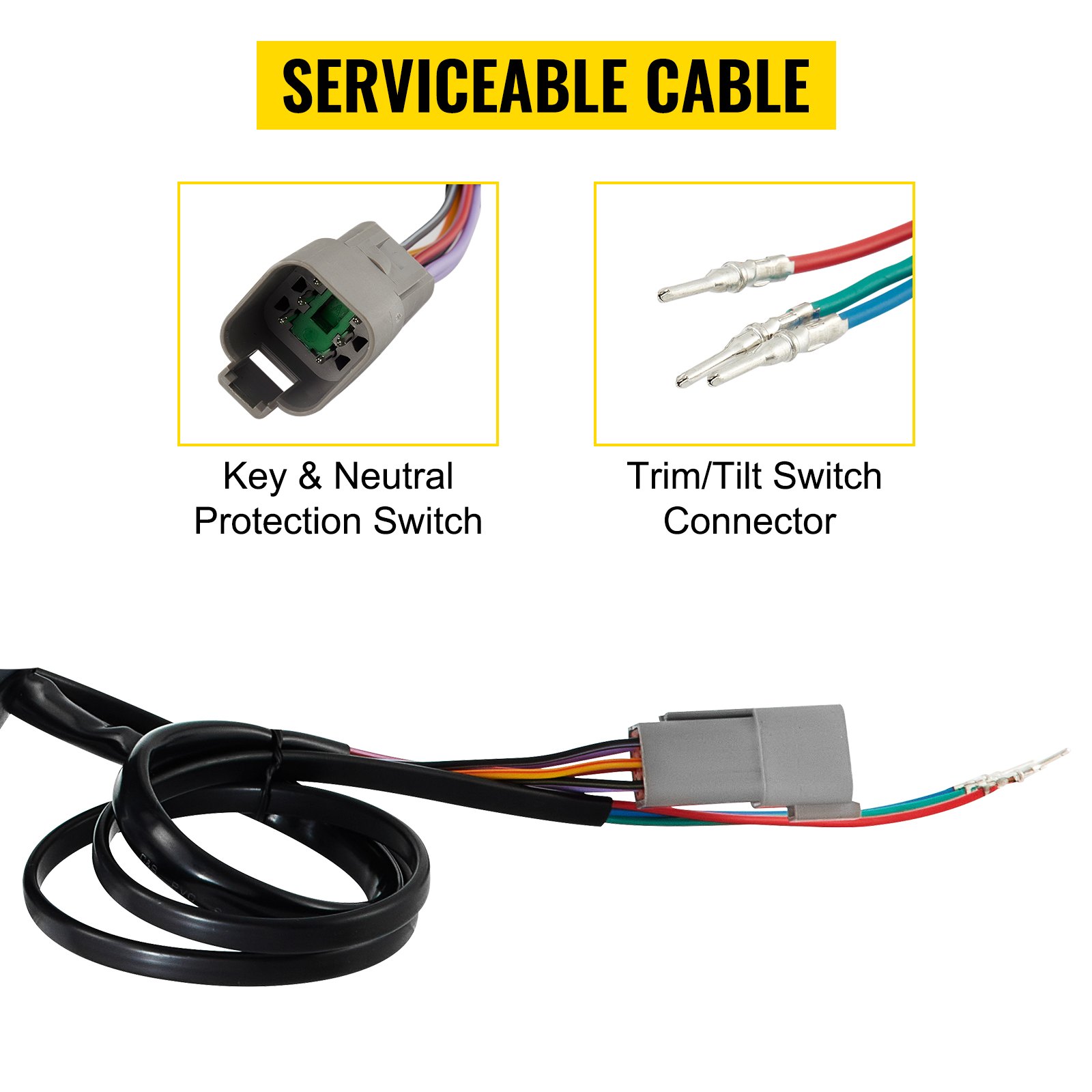 Boat Remote Control Box Throttle Shift for BRP Johnson Evinrude Outboard 5006180