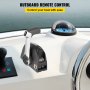 VEVOR Boat Throttle Control 5006182 Side Mount Outboard Remote Control Single Lever Binnacle for Evinrude and Johnson Outboards Throttle Gear Control