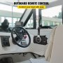 VEVOR Boat Throttle Control 67200-93J50 for Suzuki Side Mounted Outboard Remote Control Single Lever Binnacle with Key Switch and Lanyard