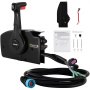 VEVOR Boat Throttle Control 881170A13 Remote Control Box Outboard Remote Control Box with 15' harness with 14 Pin Deutshe Connector For Mercury Outboard Engine Gasoline
