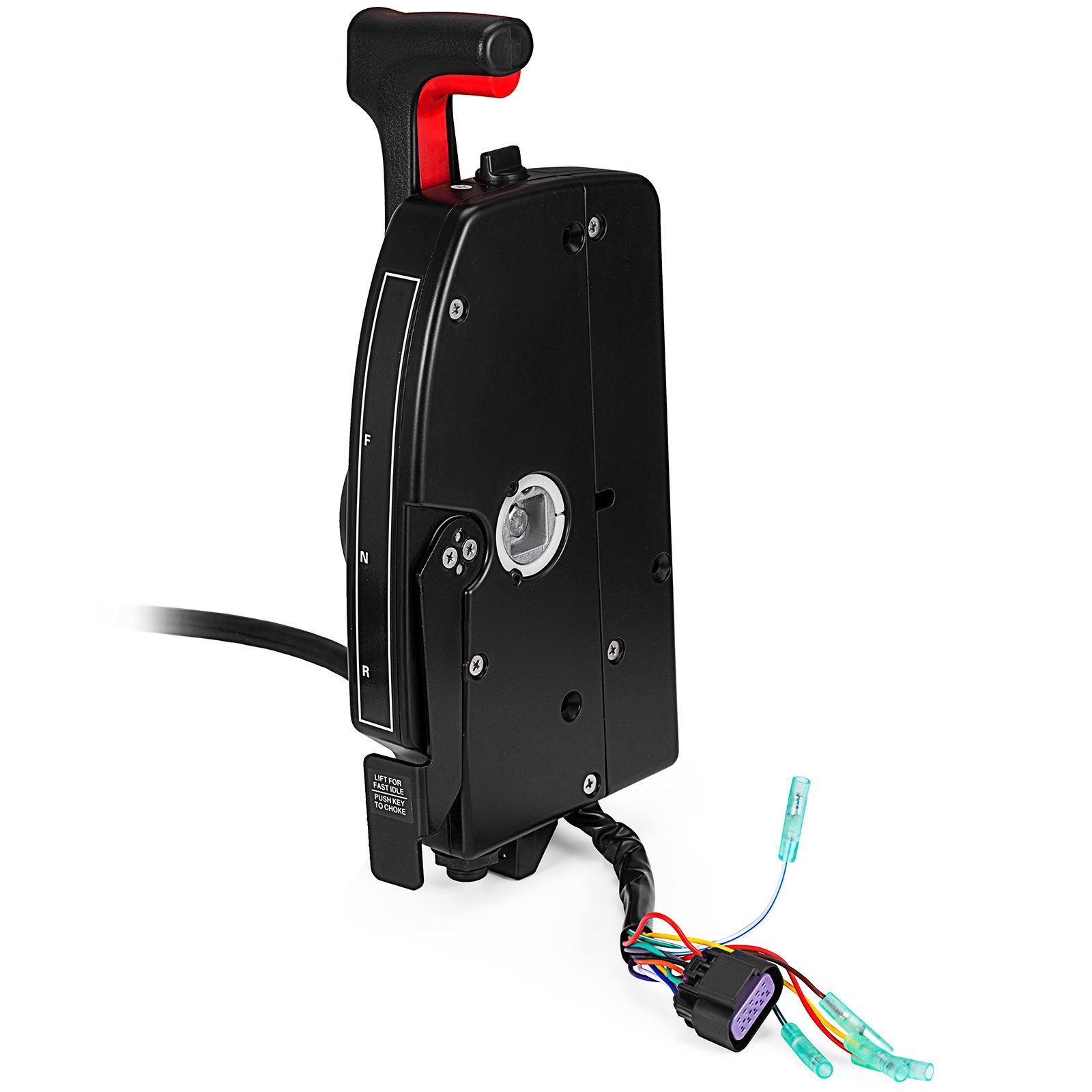 VEVOR Boat Throttle Control 881170A13 Remote Control Box Outboard Remote Control Box with 15' harness with 14 Pin Deutshe Connector For Mercury Outboard Engine Gasoline