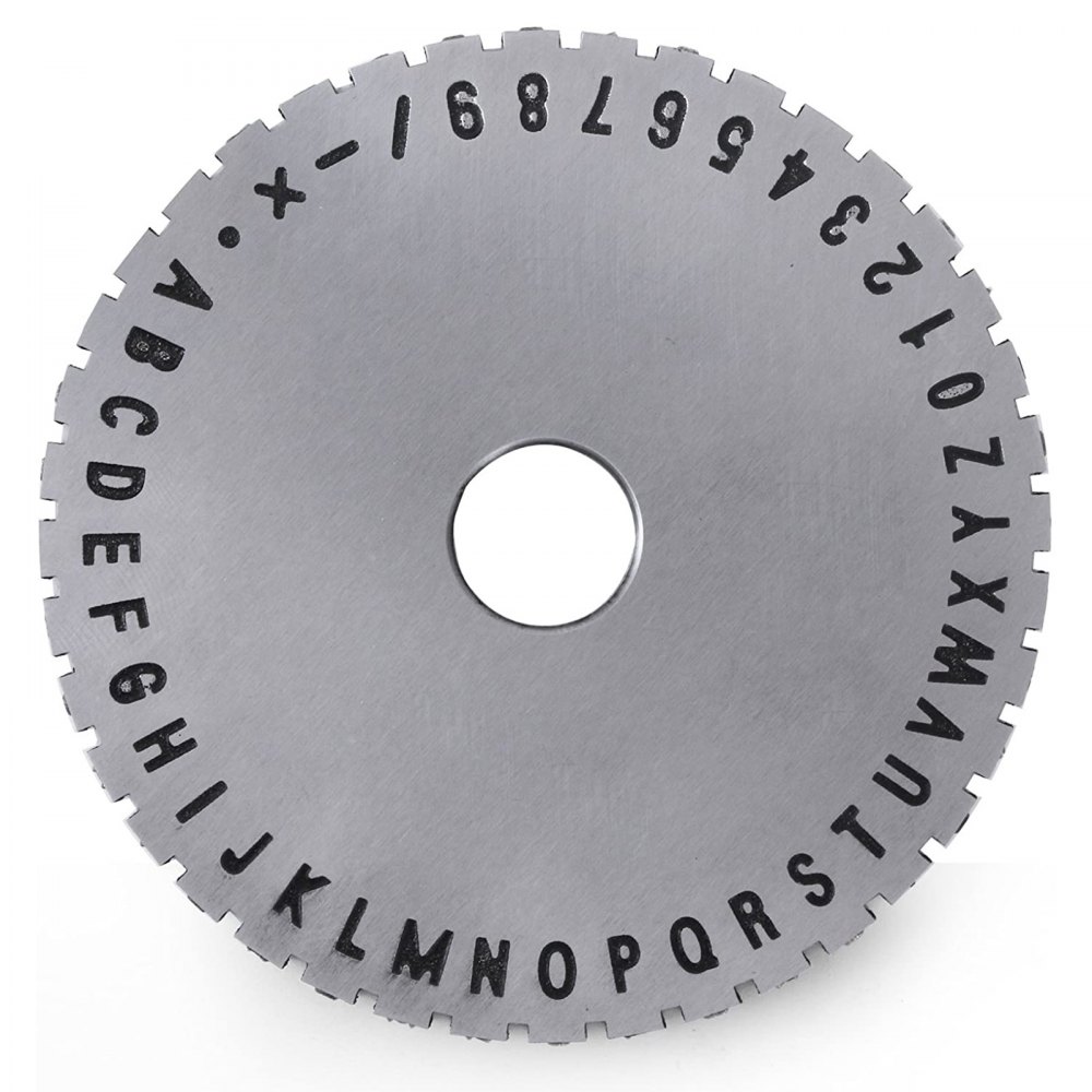 Semi-auto Sheet Embosser Stamping Dog Tag Printer 4mm Embossing Machine Manual