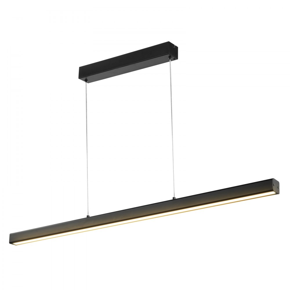 VEVOR Dimmable Linear Pendant Light 20W 119.4 cm LED Linear Light Fixture Remote Control