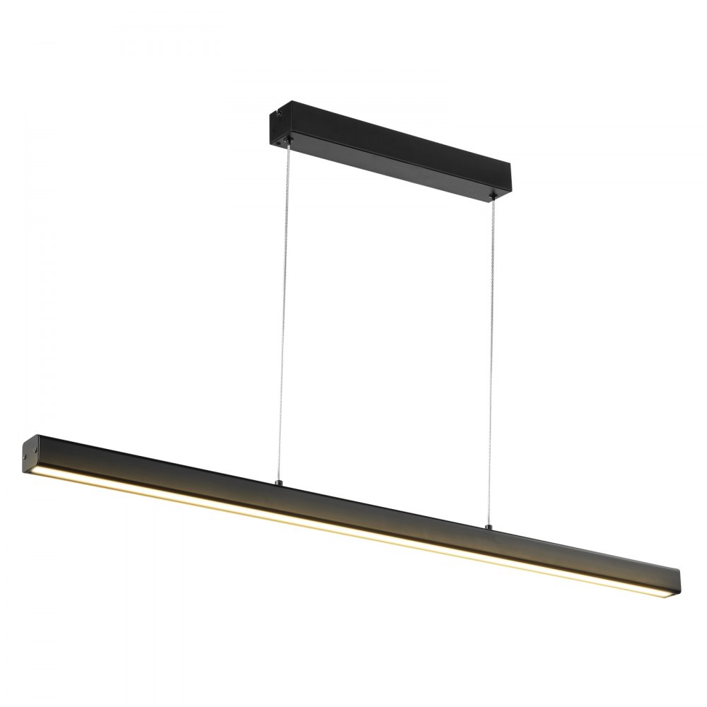 VEVOR Dimmable Linear Pendant Light 20W 119.4 cm LED Linear Light Fixture Remote Control