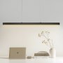 VEVOR stmievateľné lineárne závesné svietidlo 20W 47in LED lineárne svietidlo diaľkové ovládanie