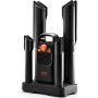 VEVOR Detachable 4-Tube Shoe Dryer with Timer and Quick Drying Black & Orange,Ultra Silent, Quick Drying for Work Boots, Ski Boots, Sneakers, Gloves, Hats, Helmets